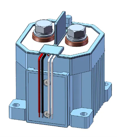 ADH300HD 300A 1000VDC Tipus quadrat SPST NO Contactor de CC d'alta tensió